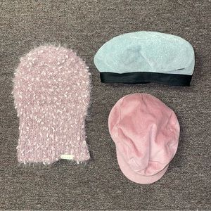 Womens Steve Madden Hat & Kate Spade Gloves Bundle